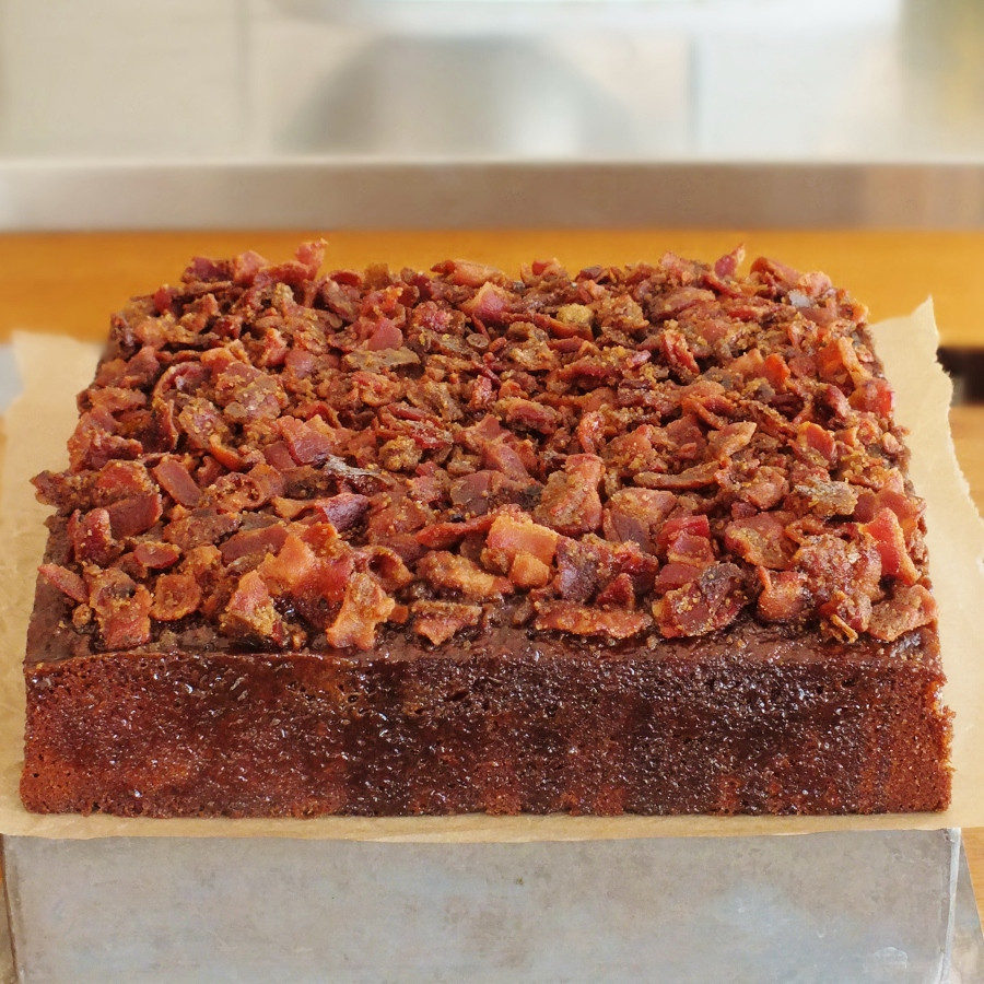 Bacon Birthday Cake Recipe
 maple bacon cake