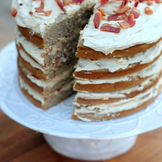 Bacon Birthday Cake Recipe
 Bacon Cake Bacon Peanut Butter Banana Elvis Cake Baker