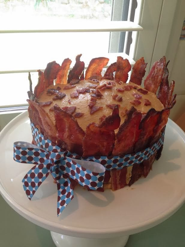 Bacon Birthday Cake Recipe
 Giggleberry Creations Maple Bacon Birthday Cake