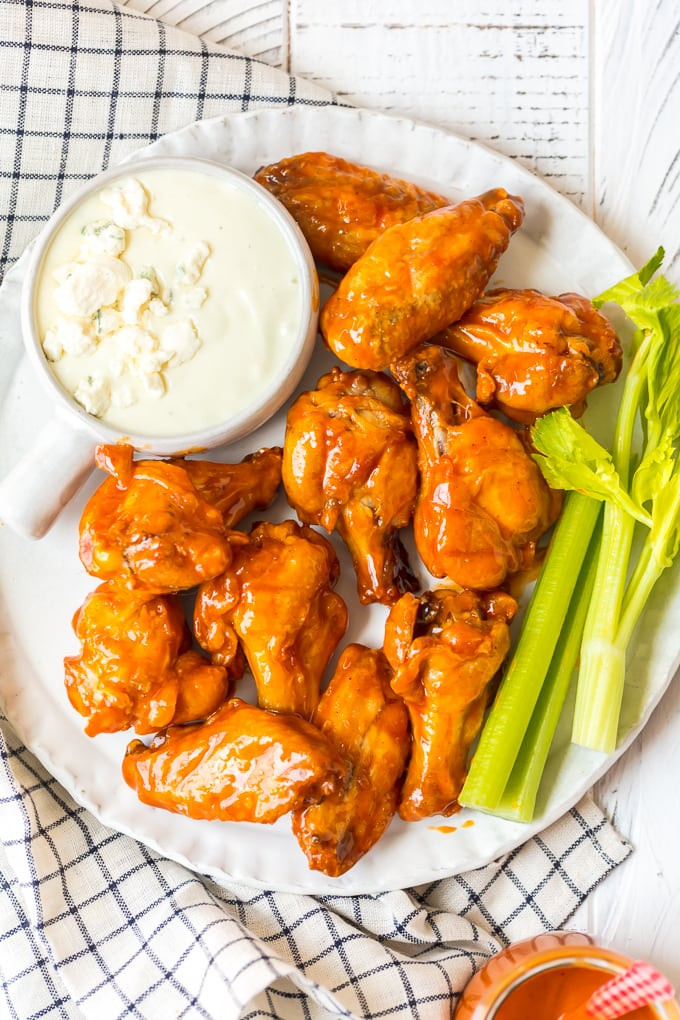 Baked Buffalo Chicken Wing Recipes
 Buffalo Wings Recipe VIDEO Baked Buffalo Chicken Wings