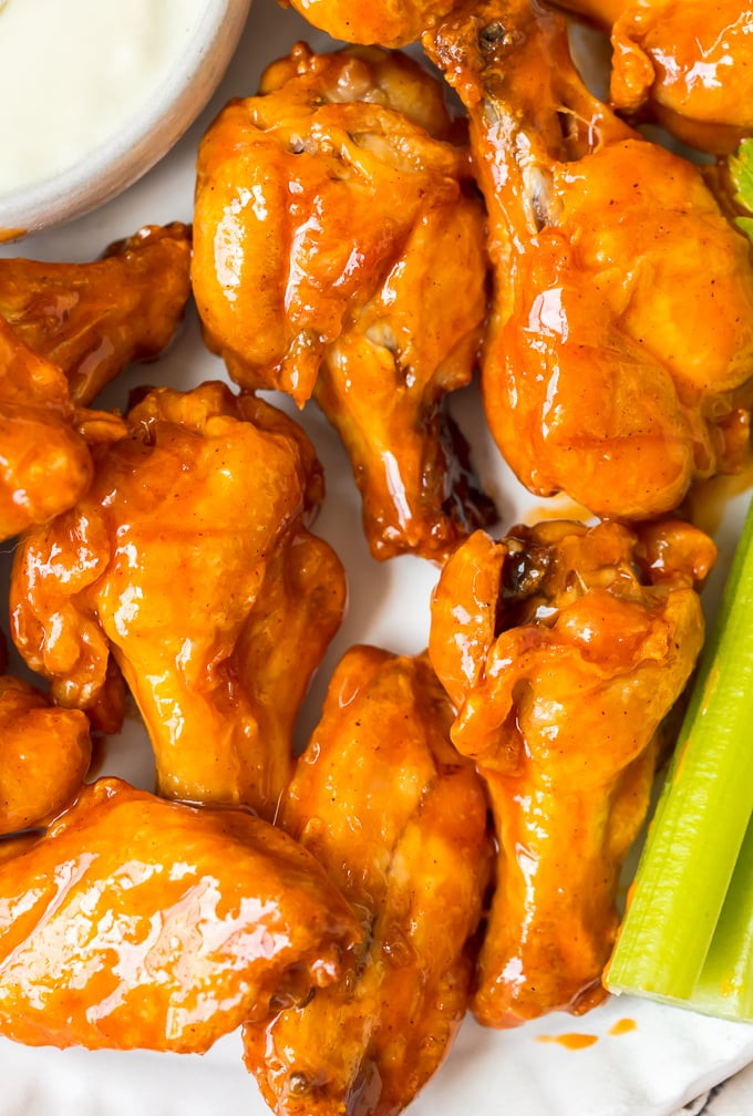 Baked Buffalo Chicken Wing Recipes
 Buffalo Wings Recipe VIDEO Baked Buffalo Chicken Wings