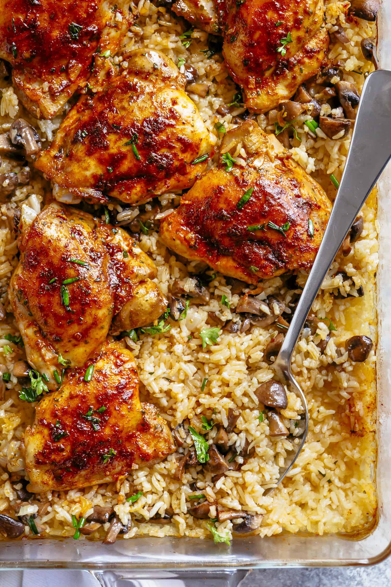 Baked Chicken And Rice Recipe
 Oven Baked Chicken And Rice Cafe Delites