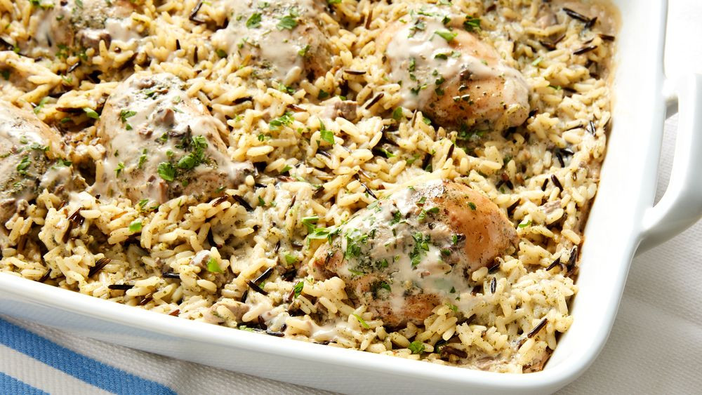 Baked Chicken And Rice Recipe
 Baked Chicken and Rice recipe from Pillsbury