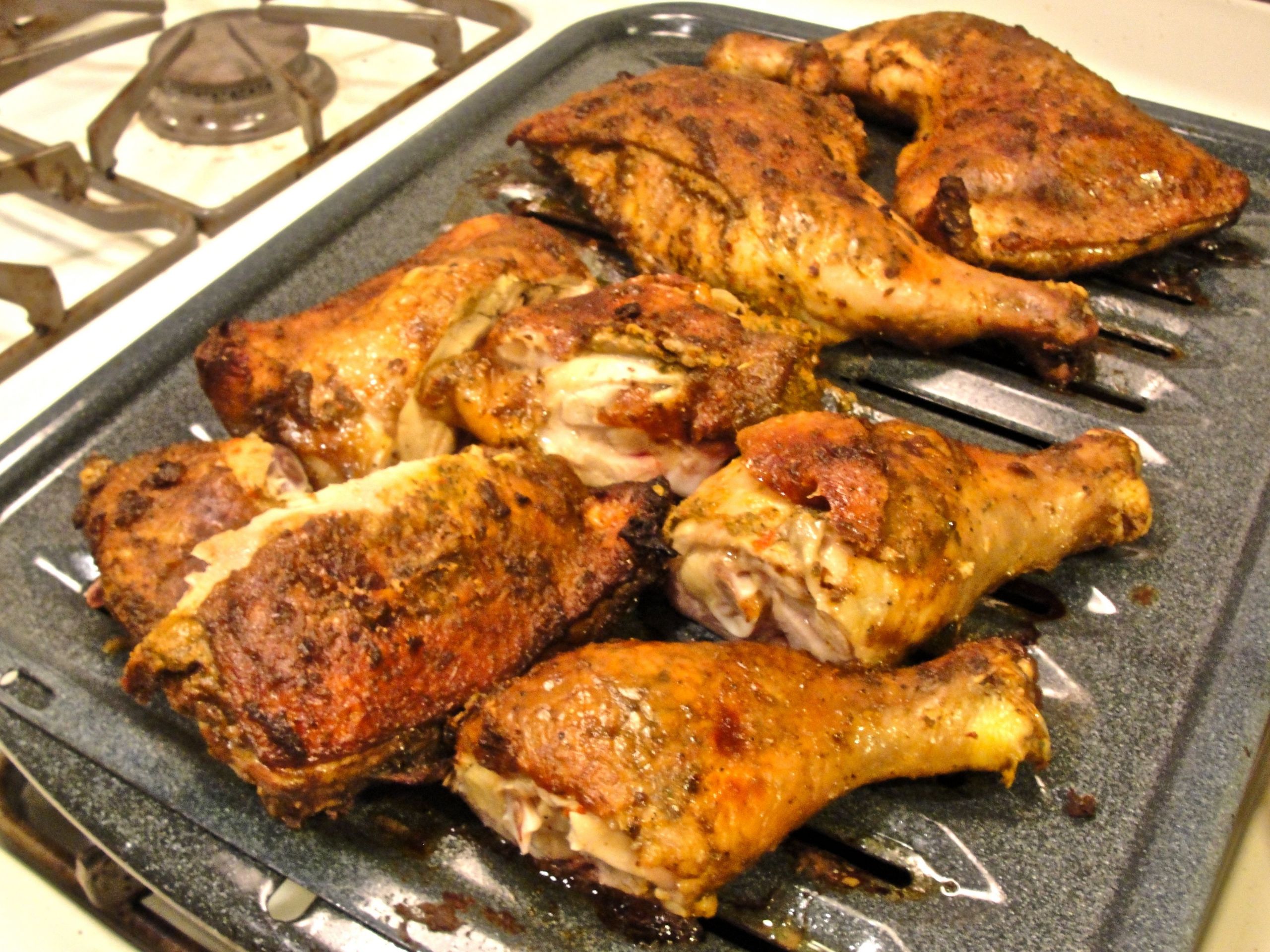 Baked Chicken Quarter Recipe
 Peruvian Baked Chicken