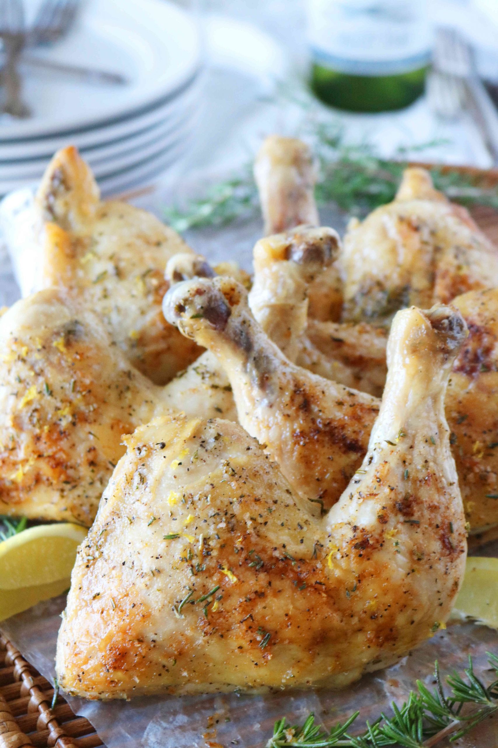 Baked Chicken Quarter Recipe
 Baked Chicken Leg Quarters Recipe The Anthony Kitchen