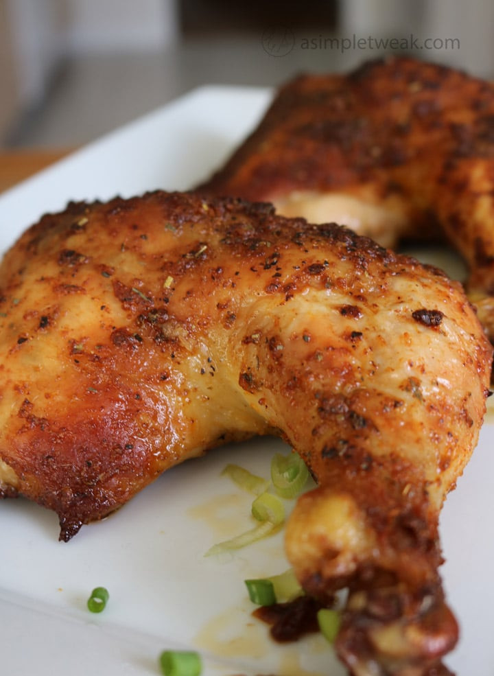 Baked Chicken Quarter Recipe
 The Most Flavorful Baked Chicken Leg Quarters A Simple Tweak