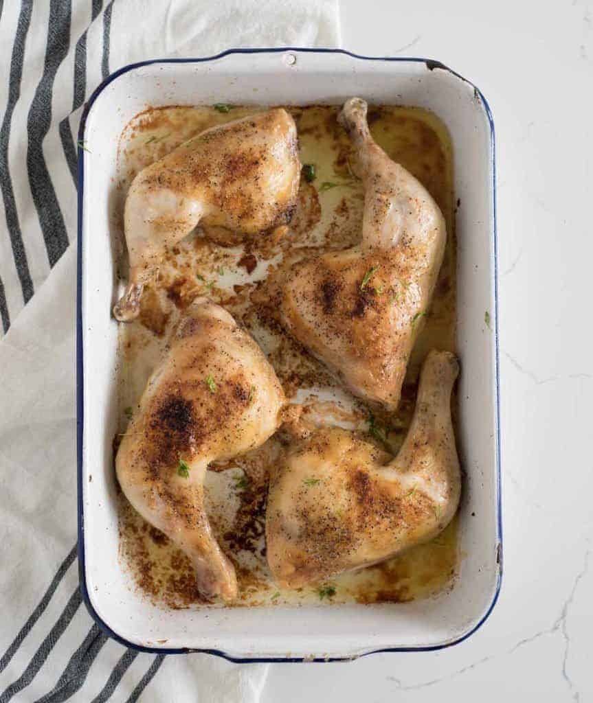 Baked Chicken Quarter Recipe
 The Best Baked Chicken Leg Quarters