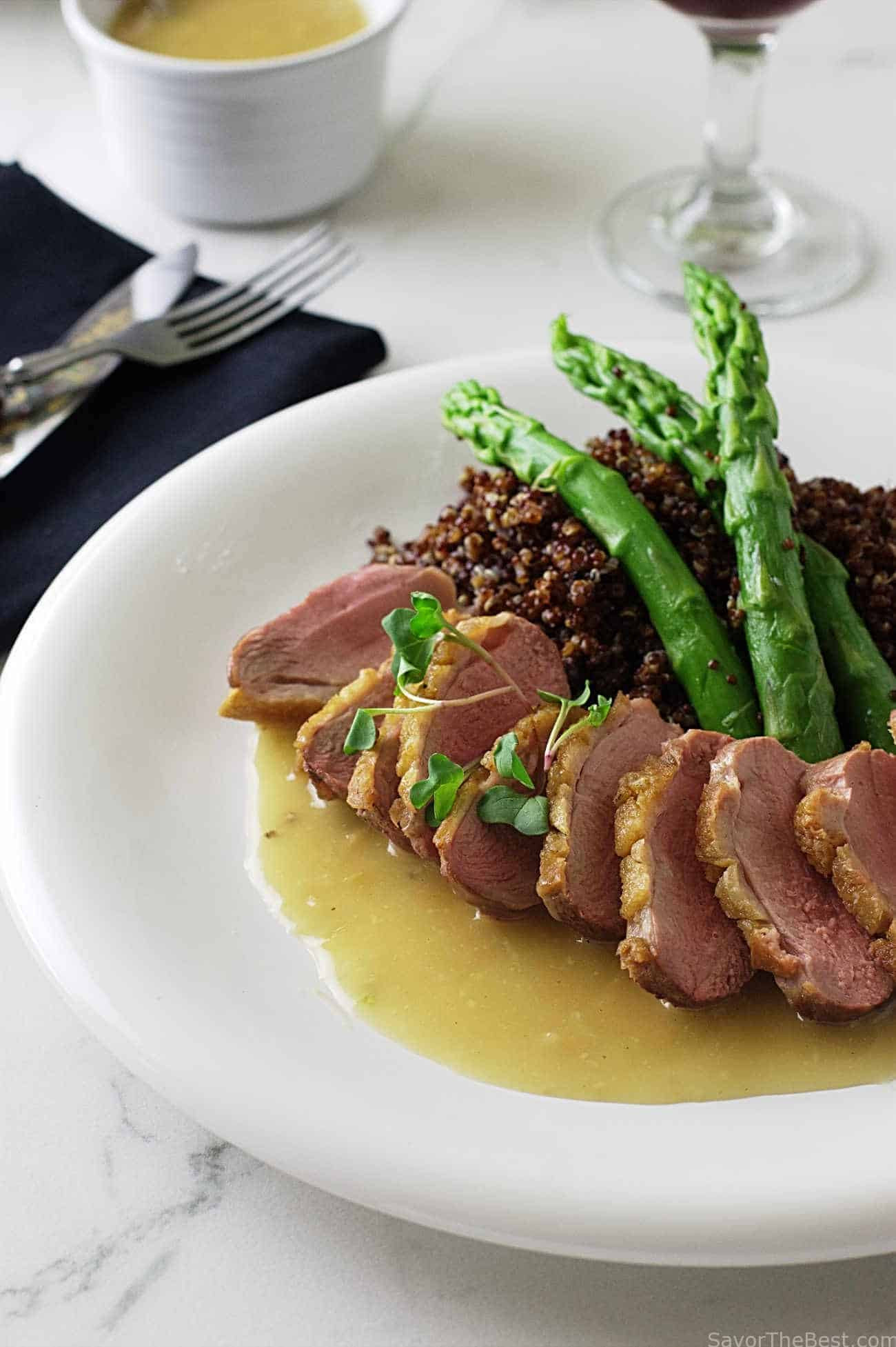 Baked Duck Breast Recipes
 Roasted Duck Breast with Ginger Rum Sauce Savor the Best