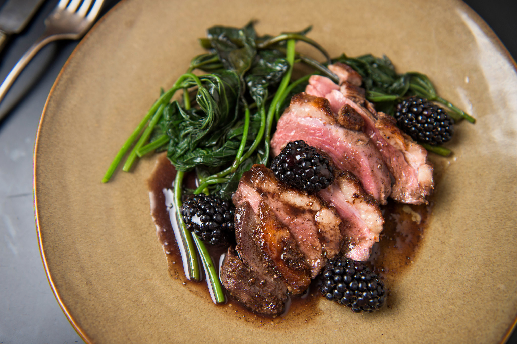 Baked Duck Breast Recipes
 Five Spice Duck Breast With Blackberries Recipe NYT Cooking