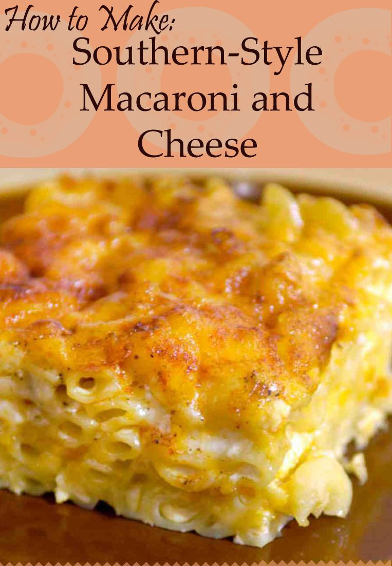 Baked Macaroni And Cheese For 50
 Southern Baked Macaroni and Cheese Recipe