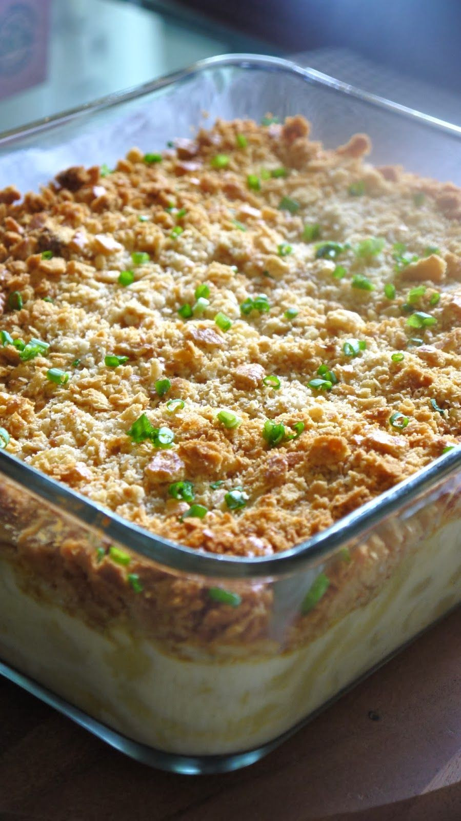 Baked Macaroni And Cheese With Ritz Crackers
 Baked Mac & cheese with ritz cracker