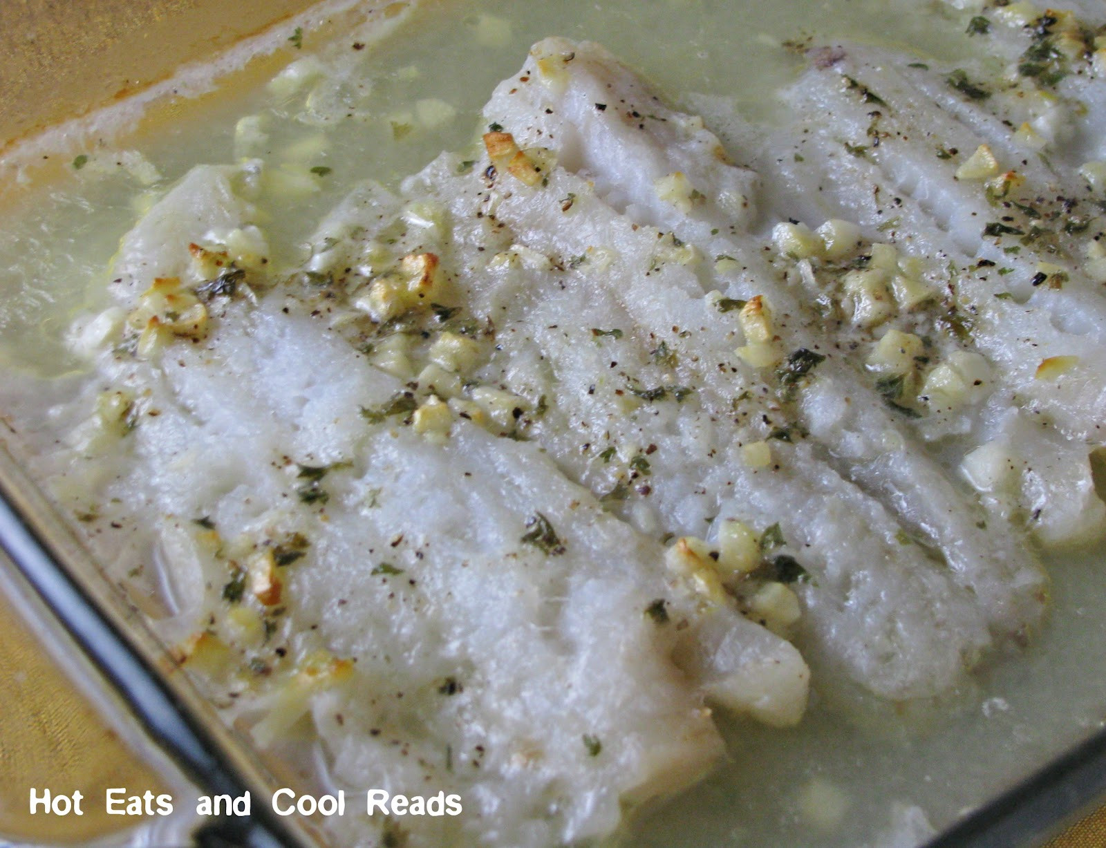 Baked Pollock Fish Recipes
 Hot Eats and Cool Reads Garlic Butter Baked Pollock