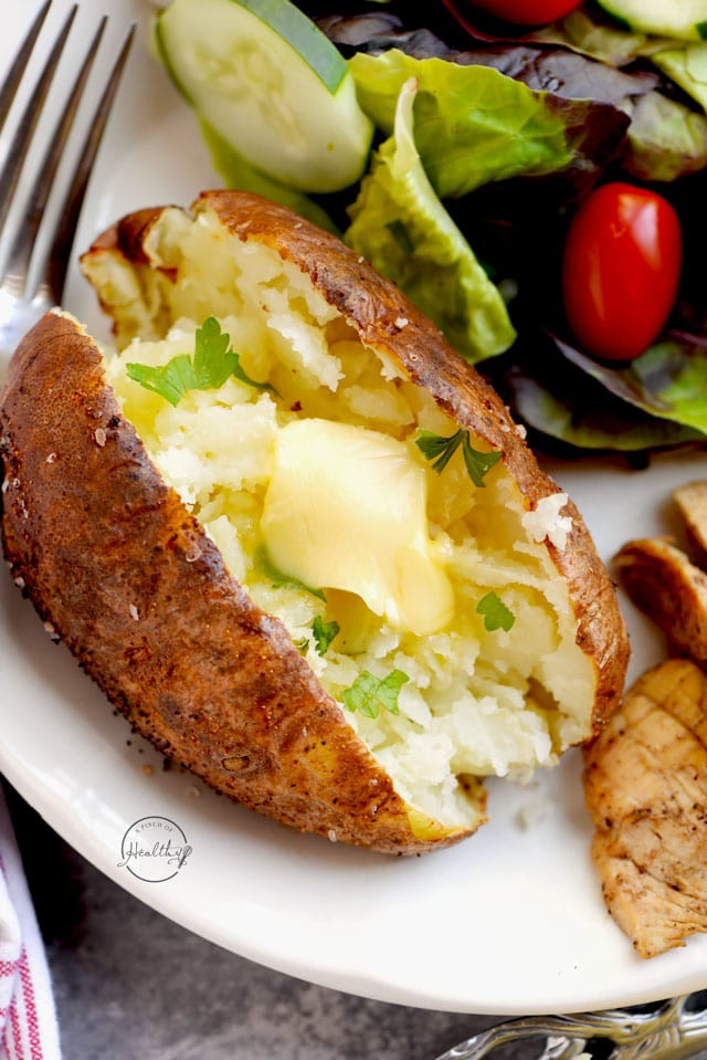 Baked Potato In Air Fryer
 Air Fryer Baked Potatoes A Pinch of Healthy