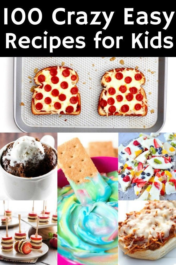 Baking With Kids Recipes
 100 Crazy Easy Recipes for Kids
