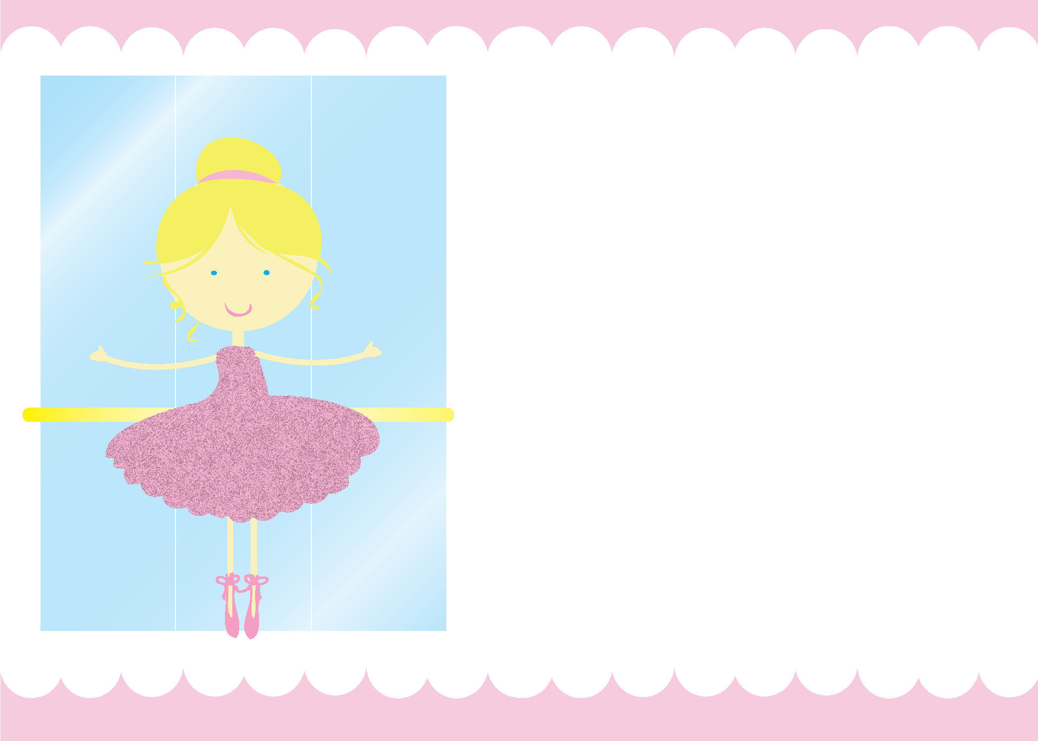 Ballerina Birthday Invitations
 Ballerina Party Ideas Free Printables