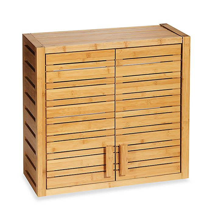 Bamboo Bathroom Storage Cabinet
 Bamboo Wall Cabinet