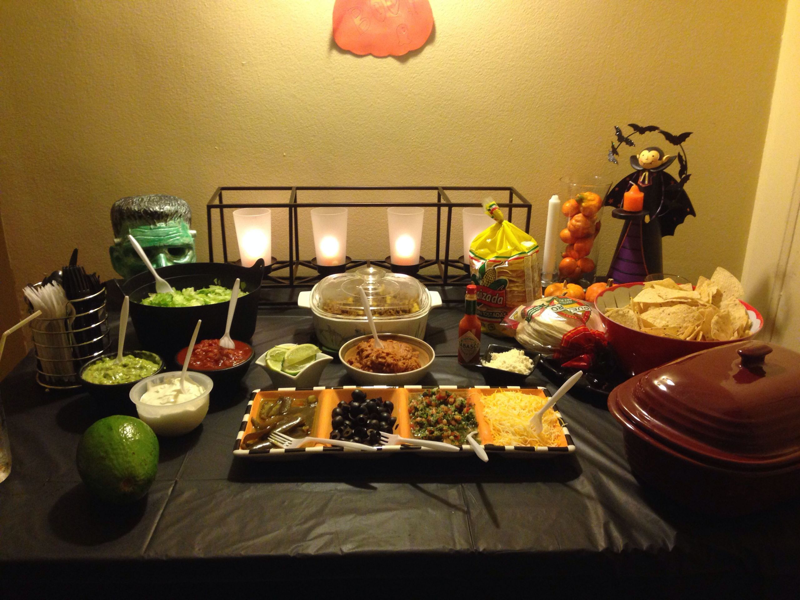 Bar Halloween Party Ideas
 Halloween Taco Bar Party ideas Pinterest