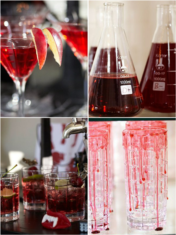 Bar Halloween Party Ideas
 Halloween Vampire Inspired Blood Bar Party Party Ideas