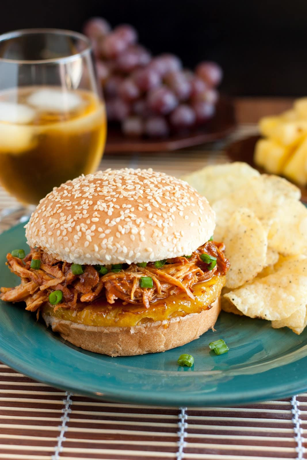 Barbecue Chicken Sandwiches Recipe
 Hawaiian BBQ Pulled Chicken Sandwiches Slow Cooker Recipe