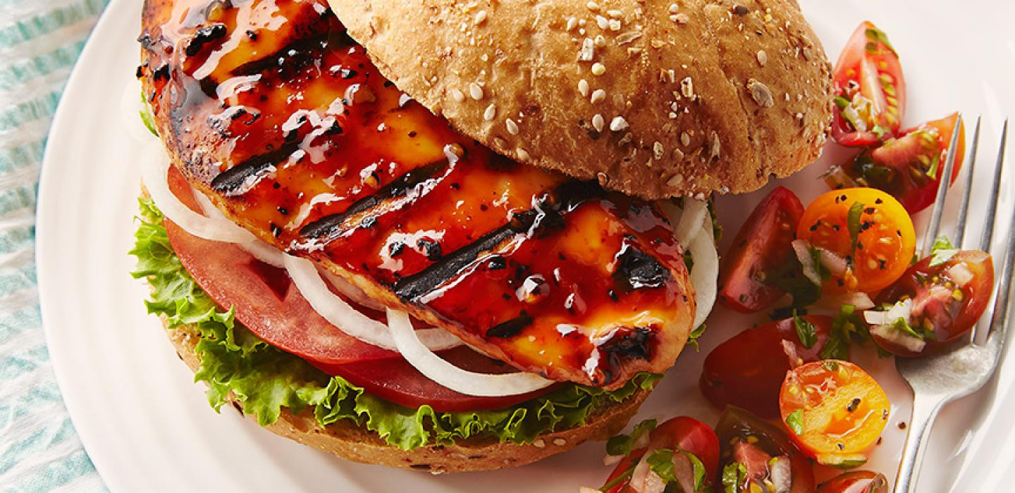 Barbecue Chicken Sandwiches Recipe
 Recipes Canadian BBQ Chicken Sandwich Chicken