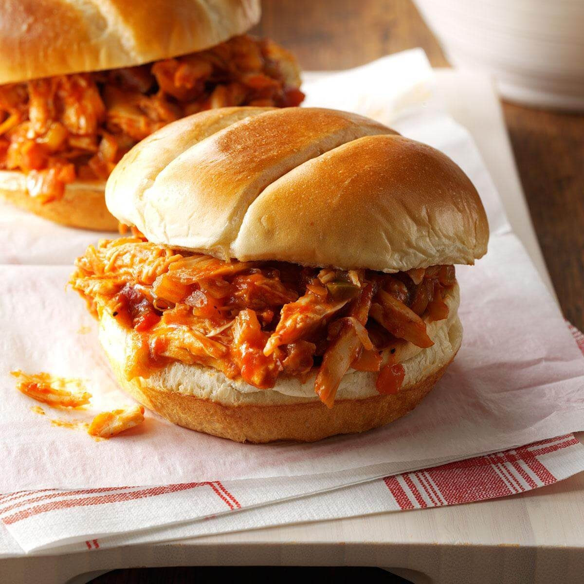 Barbecue Chicken Sandwiches Recipe
 BBQ Chicken Sandwiches Recipe