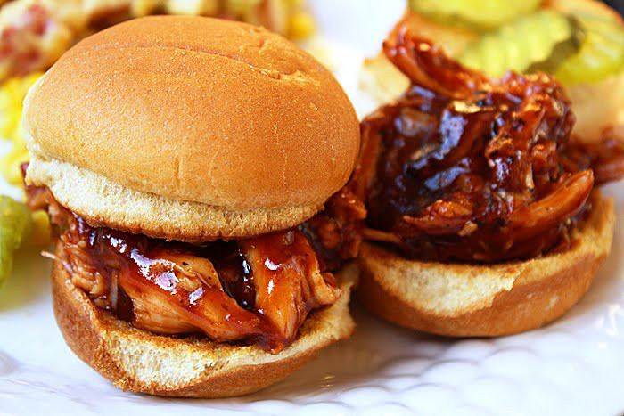 Barbecue Chicken Sandwiches Recipe
 BBQ Pulled Chicken Sandwiches