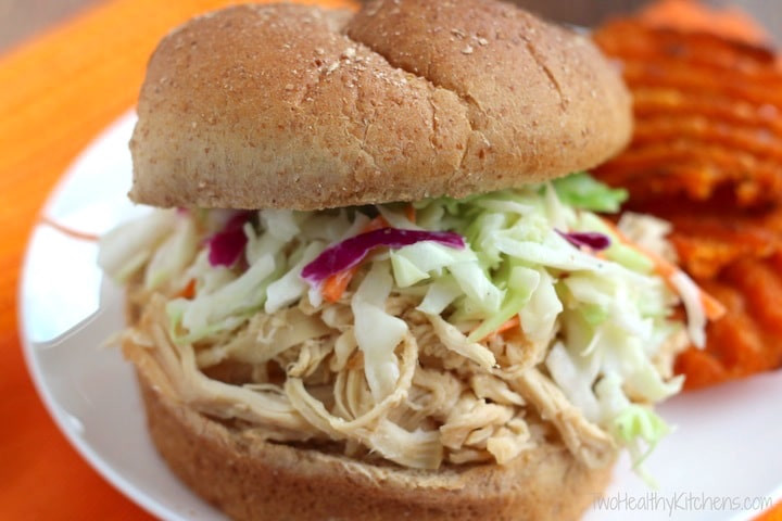 Barbecue Chicken Sandwiches Recipe
 Crock Pot North Carolina BBQ Pulled Chicken Sandwiches