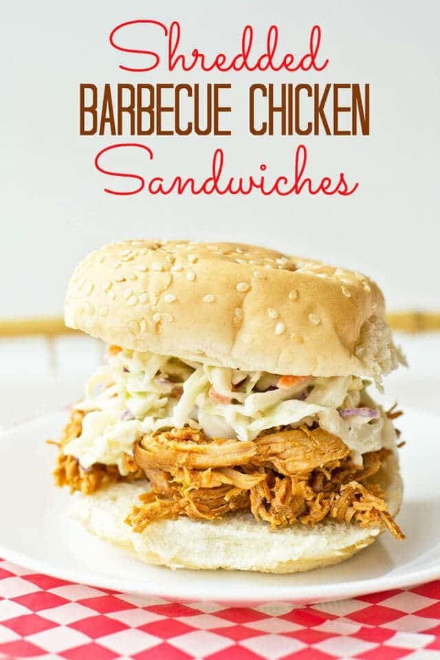 Barbecue Chicken Sandwiches Recipe
 Shredded Barbecue Chicken Sandwiches Easy Slow Cooker Recipe