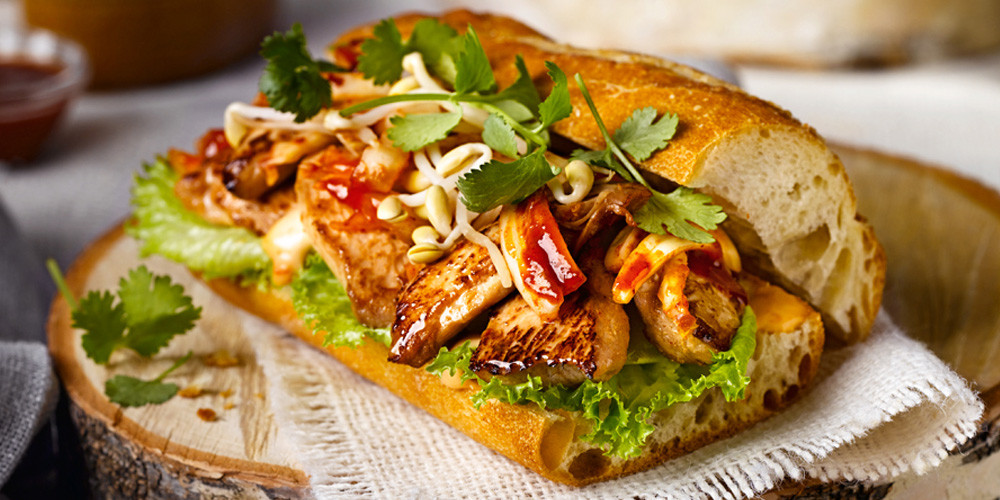 Barbecue Chicken Sandwiches Recipe
 Korean BBQ Chicken with Kimchi Sandwich