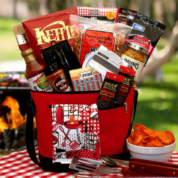 Barbecue Gift Basket Ideas
 Deluxe Barbecue Gift Basket at Gift Baskets Etc