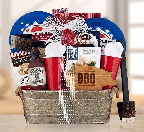 Barbecue Gift Basket Ideas
 A Barbecue Gourmet Gift Basket for Grill Experts