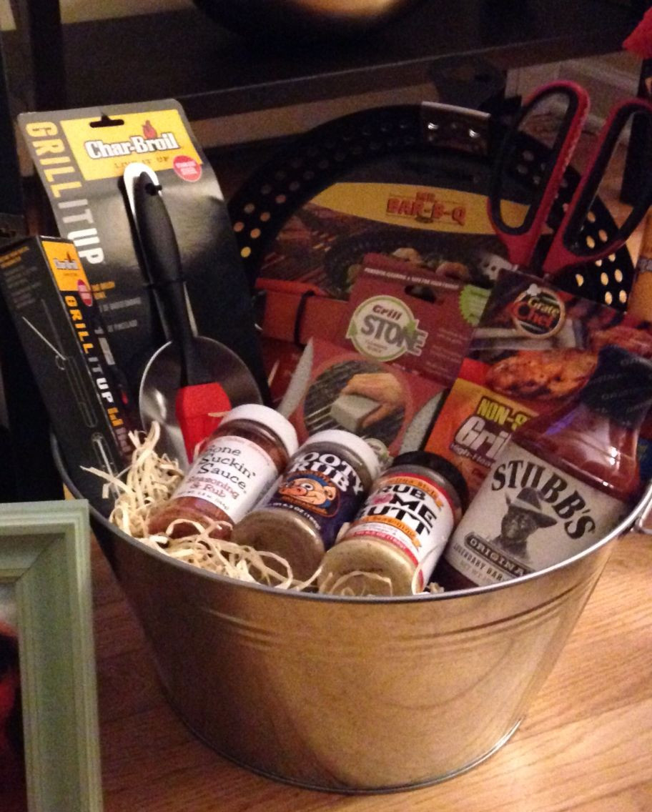 Barbecue Gift Basket Ideas
 BBQ grill t basket