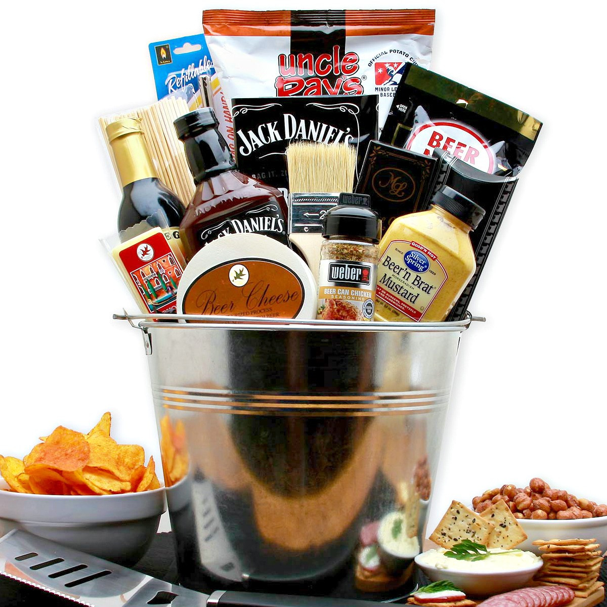 Barbecue Gift Basket Ideas
 BBQ Lovers Grilling Gift Basket and Bar B Q Grilling Tools