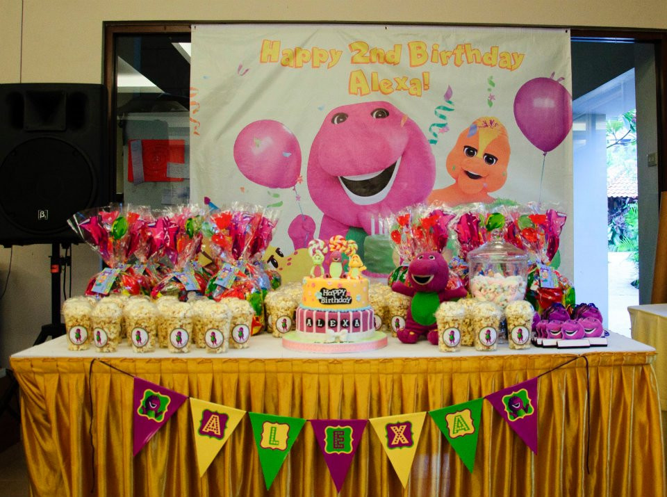 Barney Birthday Decorations
 barney birthday theme