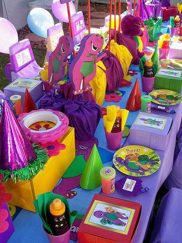 Barney Birthday Decorations
 30 best images about Barney Party Ideas on Pinterest