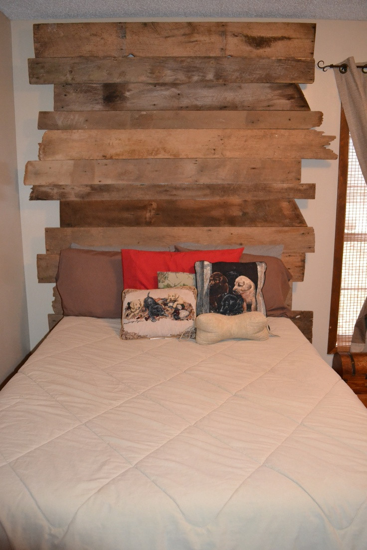 Barnwood Headboard DIY
 Barnwood Headboard DIY Pinterest