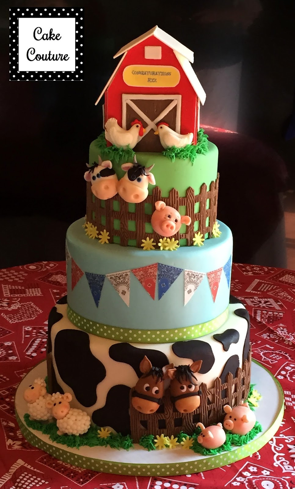 Barnyard Birthday Cake
 Barnyard Cake