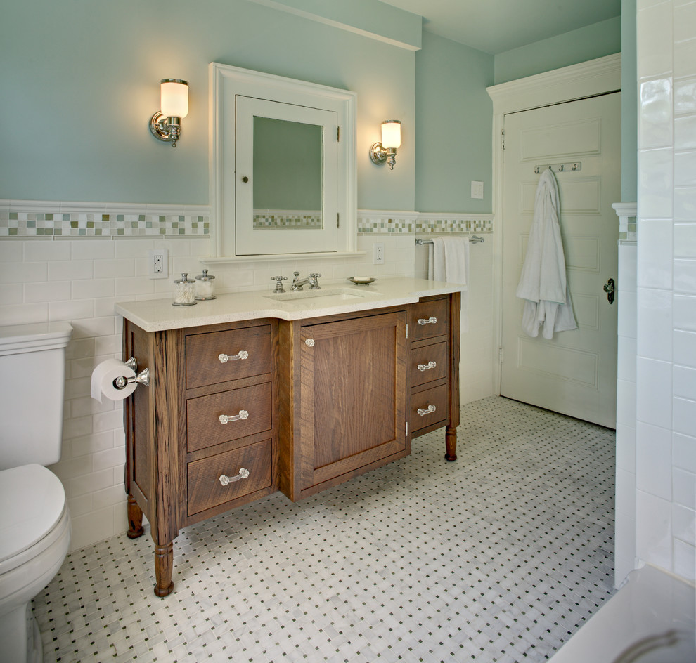 Basket Weave Tile Bathroom
 35 great pictures and ideas basketweave bathroom floor