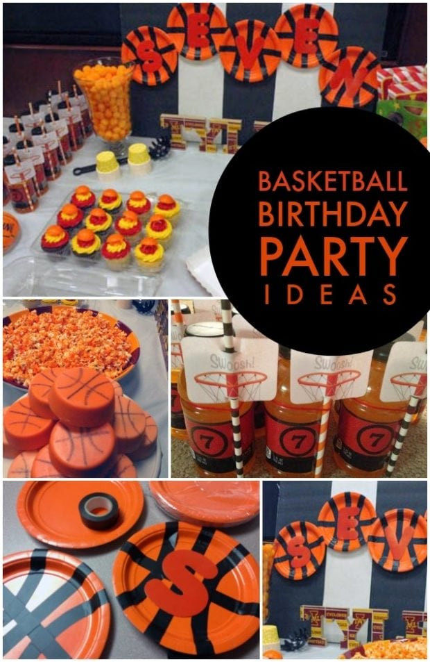 Basketball Themed Birthday Party Ideas
 Boy s Basketball Themed Birthday Party