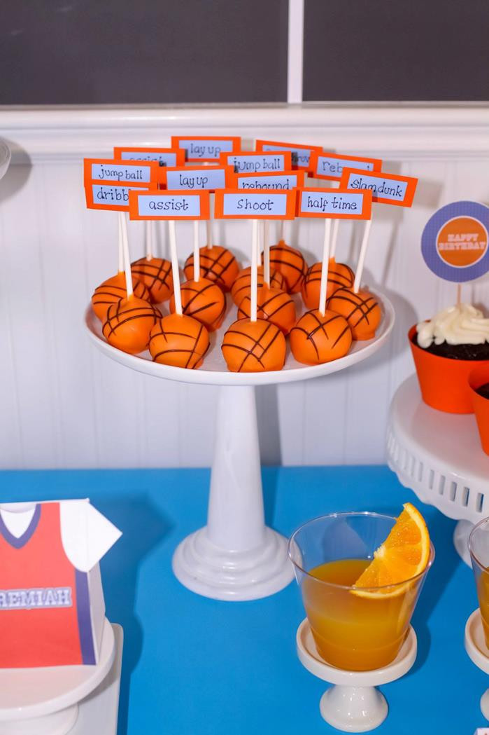 Basketball Themed Birthday Party Ideas
 Kara s Party Ideas Basketball 1st Birthday Party