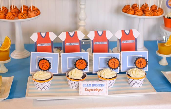 Basketball Themed Birthday Party Ideas
 Kara s Party Ideas Basketball 1st Birthday Party