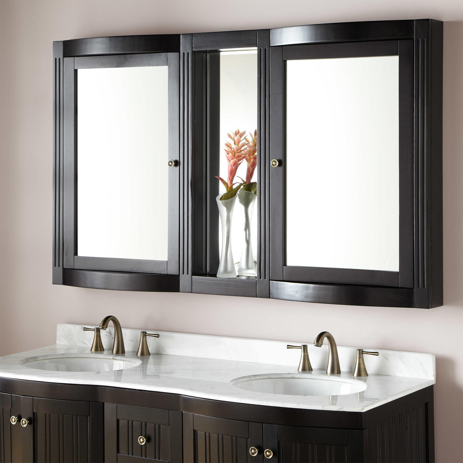 Bathroom Cabinet Mirror
 60" Palmetto Medicine Cabinet Bathroom