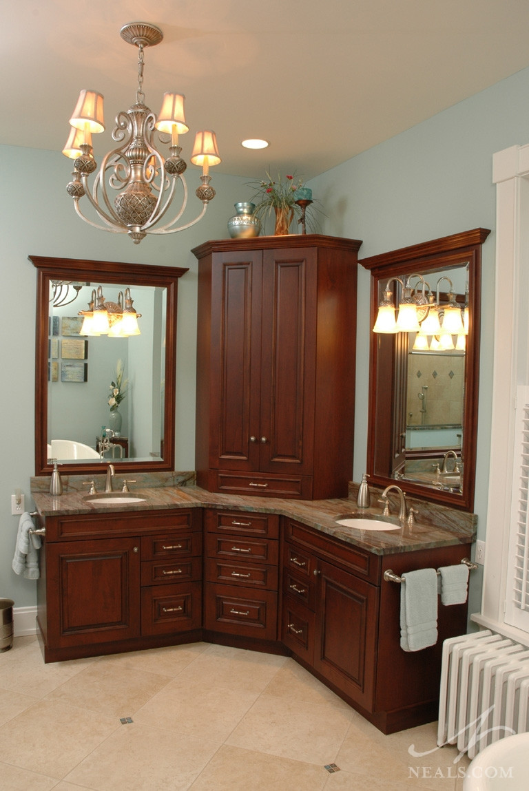 Bathroom Cabinet Plans
 Space Efficient Corner Bathroom Cabinet for Your Small
