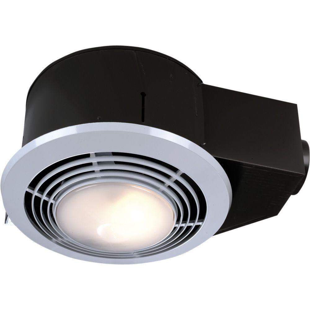 Bathroom Ceiling Exhaust Fans
 NuTone 100 CFM Ceiling Bathroom Exhaust Fan with Light and