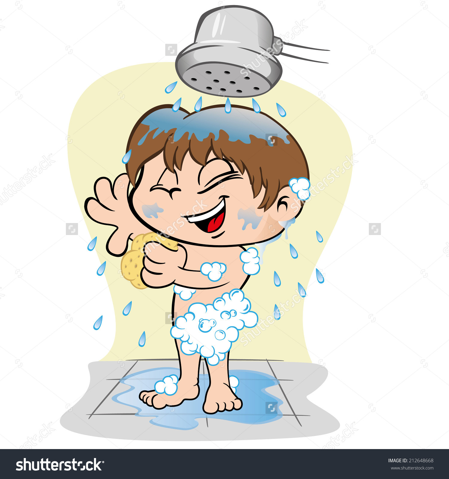 Bathroom Clipart For Kids
 Kids shower clipart 11 Clipart Station