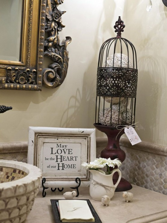 Bathroom Decor Items
 26 Refined Décor Ideas For A Vintage Bathroom DigsDigs