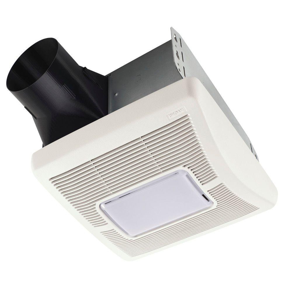 Bathroom Exhaust Fan
 Broan InVent Series 110 CFM Ceiling Roomside Installation