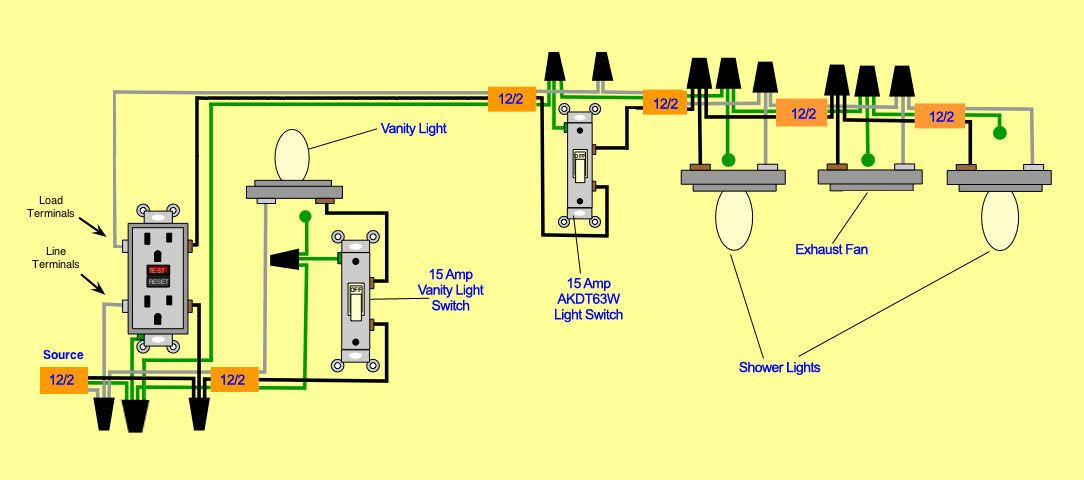 Bathroom Exhaust Fan Wiring Diagram
 Pin by Patrick Doran on bath in 2019