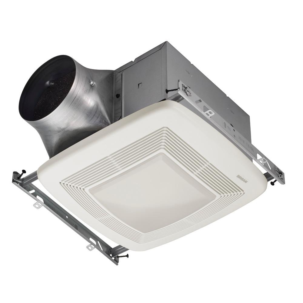 Bathroom Exhaust Fan With Light
 Broan Ultra Green 110 CFM Ceiling Bathroom Exhaust Fan