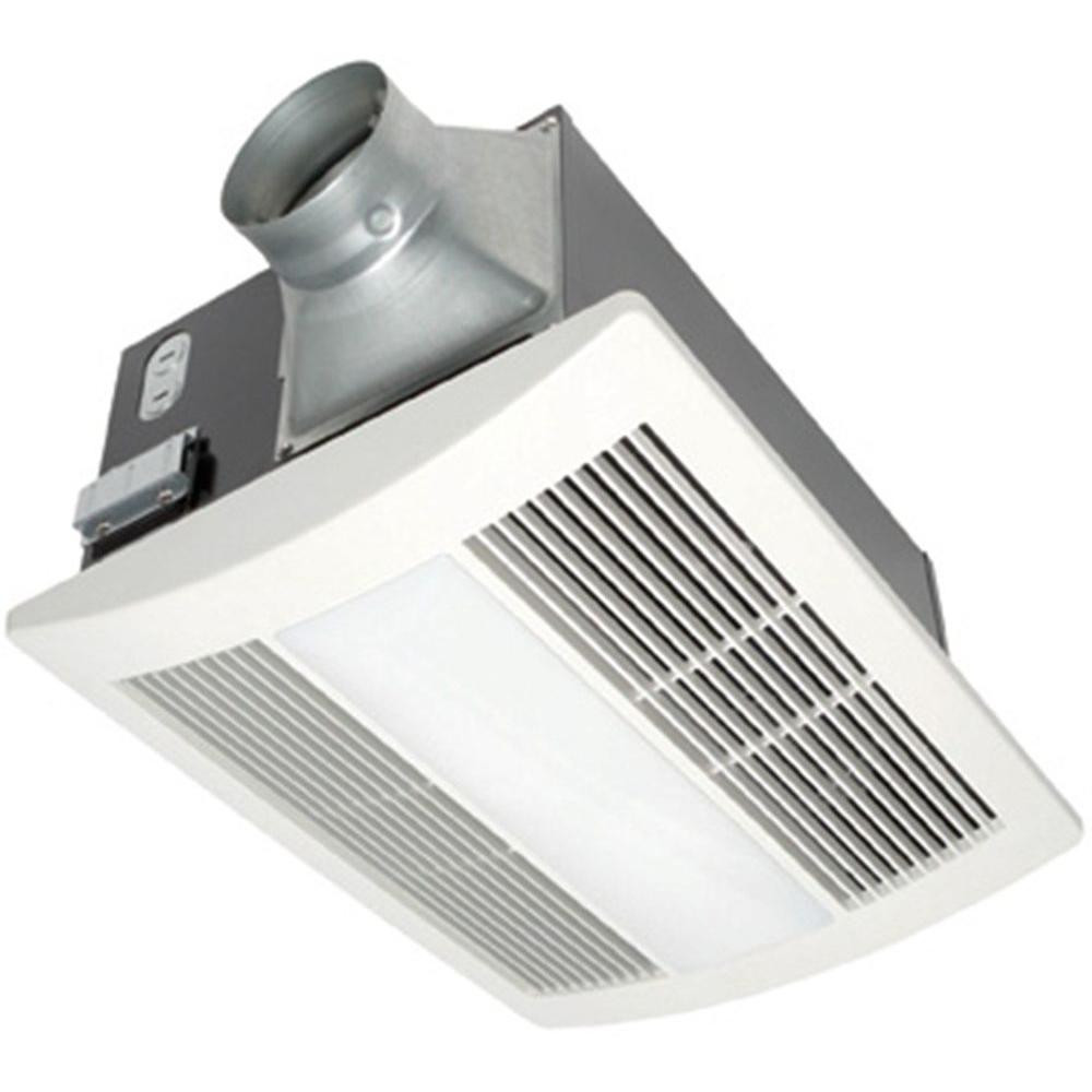 Bathroom Exhaust Fan With Light
 Panasonic WhisperWarm 110 CFM Ceiling Exhaust Bath Fan